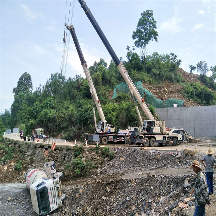 儋州儋州24小时应急道路救援吊装吊装现场实拍